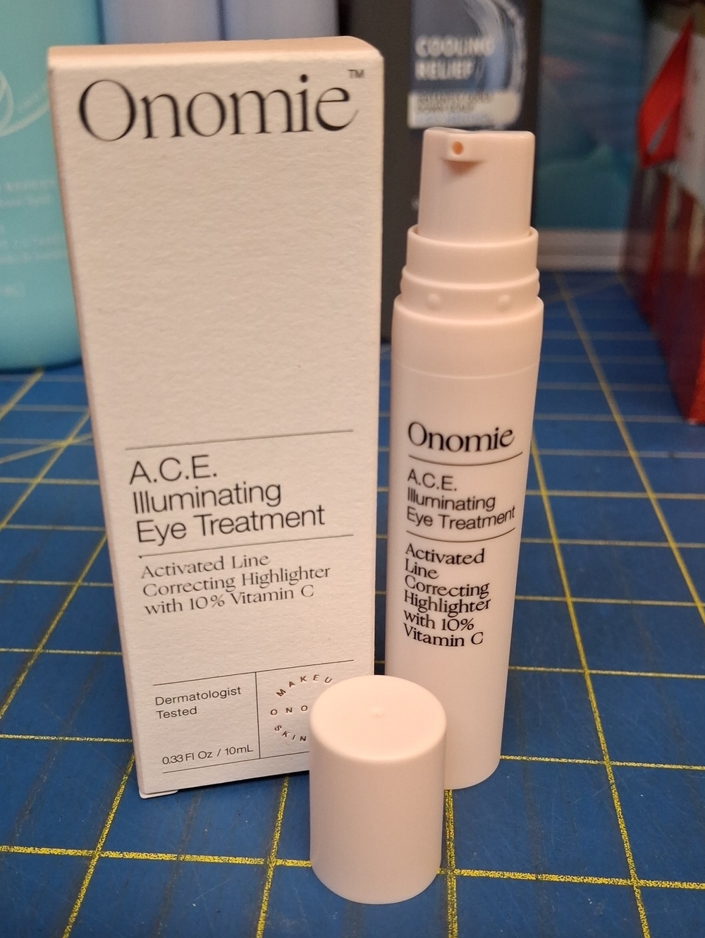 Onomie A.C.E. Illuminating Eye Treatment 10ml New - Shade 1 Lovelace